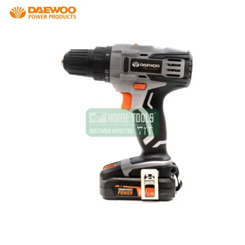 Акумулаторна ударна бормашина DAEWOO DALD18-M1 / 20 V, 44 Nm, LED светлина и кука за колан, без батерия и зарядно устройство/