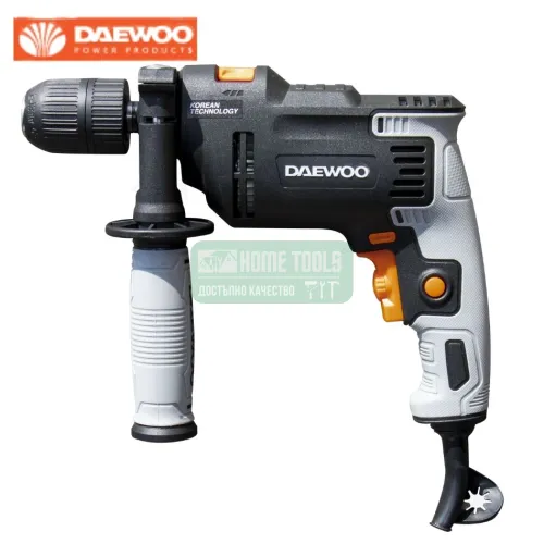 Електрическа ударна бормашина DAEWOO DAID600L, 600 W, 13 мм