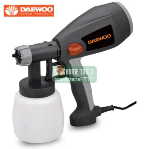 Електрически пистолет за боядисване DAEWOO DASP400, 450 W, 2.5 мм