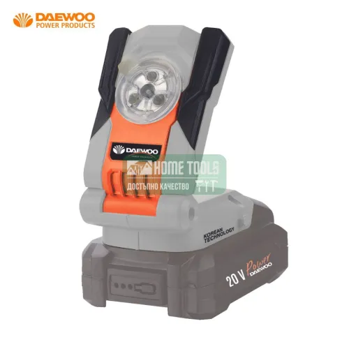 Акумулаторна LED лампа DAEWOO DALL18-1, UNI-BAT, 20 V, без батерия и зарядно Акумулаторна LED лампа DAEWOO DALL18-1, UNI-BAT, 20 V, без батерия и зарядно