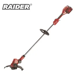 Акумулаторен безчетков тример Raider RDP-SBBC20 Solo, R20, 20 V, 25/30 см, с нож и корда, без батерия и зарядно