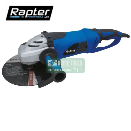 Електрически ъглошлайф Rapter RRHQ AG-400, 2000 W, 230 мм