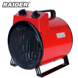Електрически калорифер RAIDER RD-EFH03, 3 kW, дебит на въздух 150 куб.м/ч, монофазен