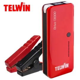 Мултифункционално зарядно стартерно устройство TELWIN DRIVE 13000 / 12000mAh, 800A/