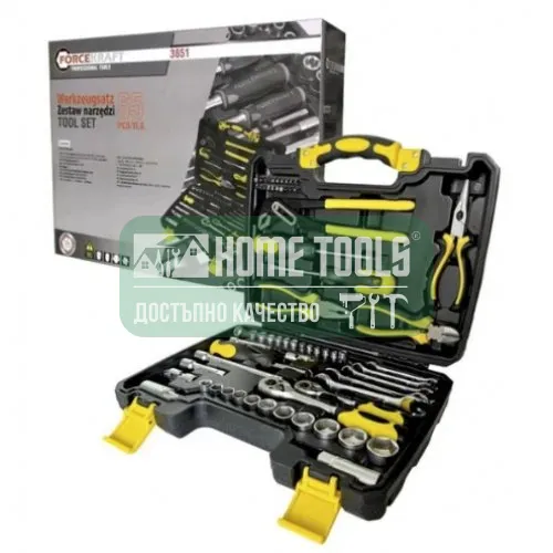 Комплект инструменти 65 части FORCE Kraft Комплект инструменти 65 части FORCE Kraft