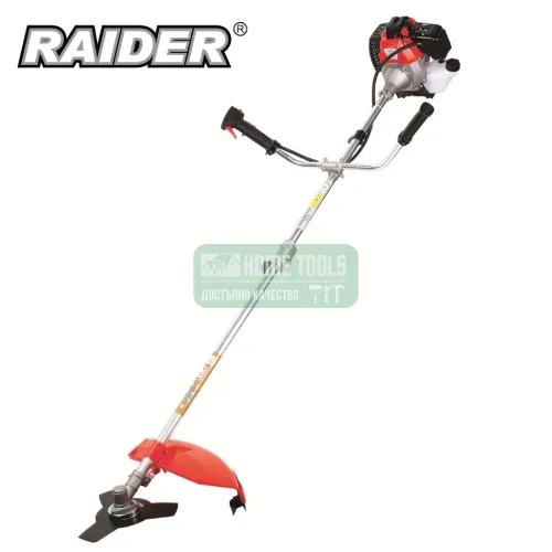 Бензинов тример Raider RD-GBC10, 1.5 kW, 42.7 см³, с корда и нож, разглобяем + ПОДАРЪК Работни ръкавици TopStrong Бензинов тример Raider RD-GBC10, 1.5 kW, 42.7 см³, с корда и нож, разглобяем + ПОДАРЪК Работни ръкавици TopStrong