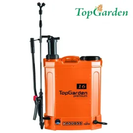 Акумулаторна пръскачка TopGarden TG03, 16 л, 5.5 бара, 12 V, 8 Ah, с батерия
