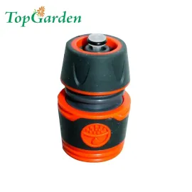 Конектор за маркуч със стоп TopGarden Premium 1/2&quot;