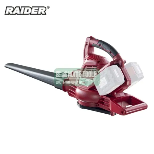 Акумулаторен листосъбирач Raider от серията R20 System модел RDP-SEBV20 Solo, 3 в 1, 40 V, 220 м³/ч, 35 л, без батерия и зарядно