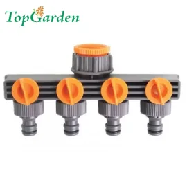 Разклонител 4 изхода със стоп Topgarden 1/2-3/4