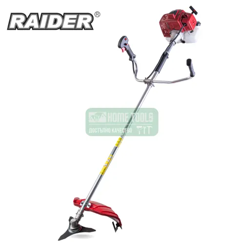 Бензинов тример Raider RDP-GBC21, 2.2 kW, 255/440 мм, с корда и нож