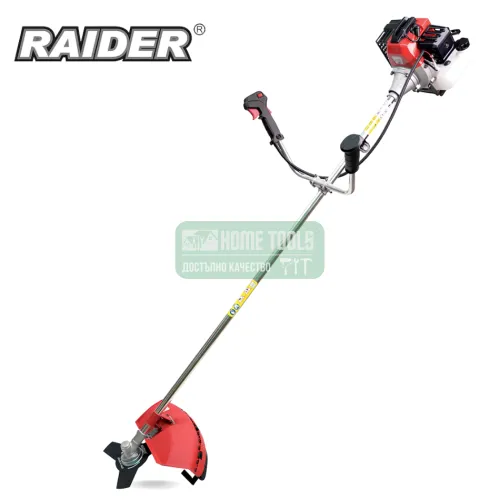 Бензинов тример с нож и корда Raider RD-GBC14, 2.41 к.с, 2800 об./мин