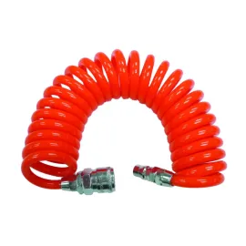 Маркуч за компресор Raider PU RD-CH03, ø6.5x9.5 мм, 5 м с бързи връзки 1/4M&amp;F