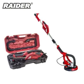 Шлайфмашина за стени и тавани RAIDER RD-DS07, 750 W, 225 мм, две глави в куфар