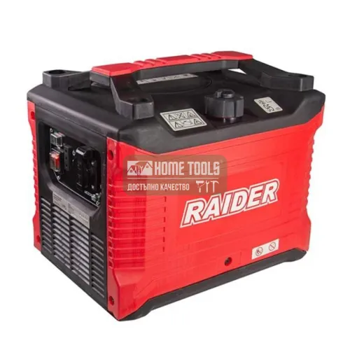 Бензинов монофазен инверторен генератор Raider RD-GG10, 2.5 kW, 4 л Бензинов монофазен инверторен генератор Raider RD-GG10, 2.5 kW, 4 л