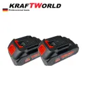 Немски Акумулаторен Трион с Омасляване KraftWorld 25см 36V 8Ah + 3 Вериги и 1 шини, Мини Резачка за Клони