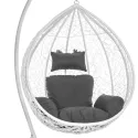 Висящ ратанов стол – градинска люлка, Elegance, водоустойчива