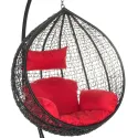 Висящ ратанов стол – градинска люлка, Elegance, водоустойчива