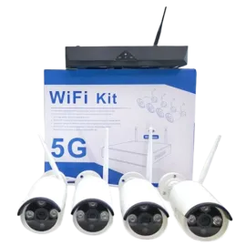 5G Видеонаблюдение с 4 камери, WiFi Kit