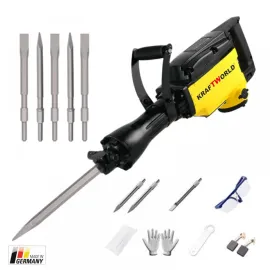 Професионален къртач KRAFTWORLD за мащабни проекти 65А , 220V, 3800W