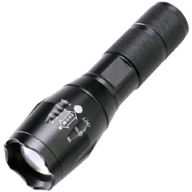 Мощен акумулаторен фенер с CREE LED диод 2500W ZOOM T6