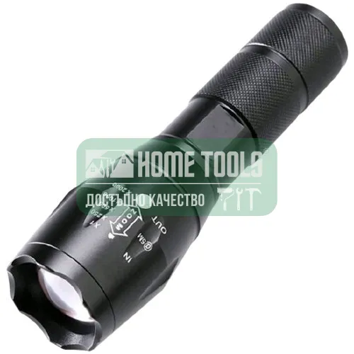 Мощен акумулаторен фенер с CREE LED диод 2500W ZOOM T6