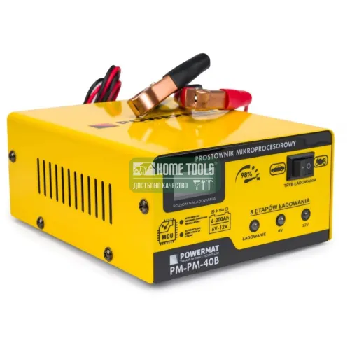 Зарядно за акумулатор с микропроцесор G80038, 30а / 50а / 100а