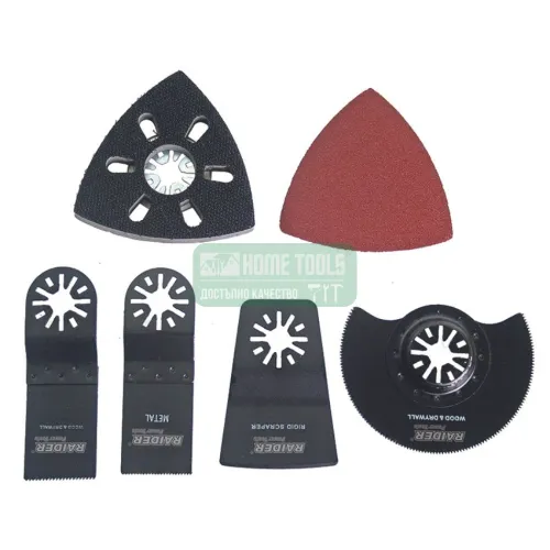 Аксесоари за многофункционален инструмент Raider, 10 бр.