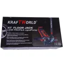Немски нископрофилен крик KraftWorld 4 тона с две помпи 