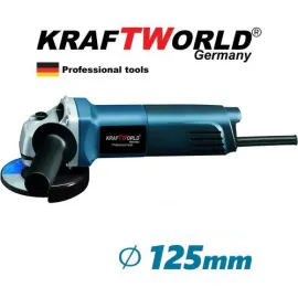 Немски Ъглошлайф KraftWorld с регулация обороти 1400W + Приставка кастрачка 