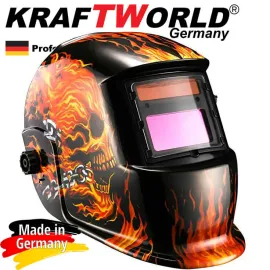 Немска Автоматична соларна маска KraftWorld за заваряване, огън