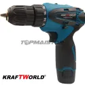 Немски Акумулаторен винтоверт KraftWorld 18V + вложки и удължение