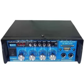 Усилвател GLS05 2X30W + bluetooth, microSD, USB