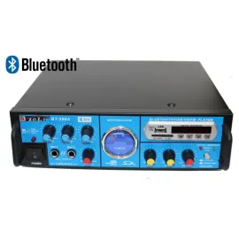 Усилвател за домашна употреба Teli BT-288A с Bluetooth и караоке