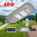 40W Външна Соларна LED лампа със сензор за двжение подходща за улична осветление 