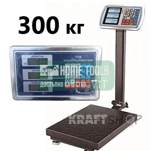 ЯПОНСКИ Платформен електронна кантар 300кг везна