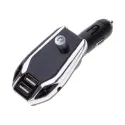 Мултифункционален X8 Plus Bluetooth трансмитер , USB зарядно , FM аудио предавател ,MP3 плейър, Handsfree