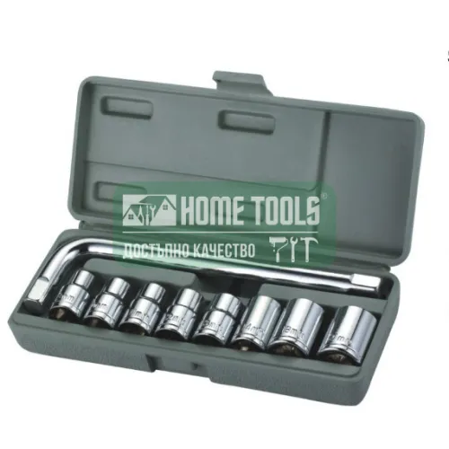 Комплект вложки с ключ 1/2, 9части , 8-19 мм Комплект вложки с ключ 1/2, 9части , 8-19 мм